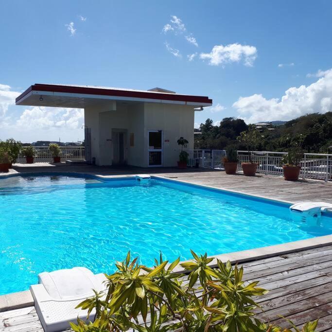 Appartement 2 Chambres Centre Papeete Piscine Vue Moorea Exterior photo